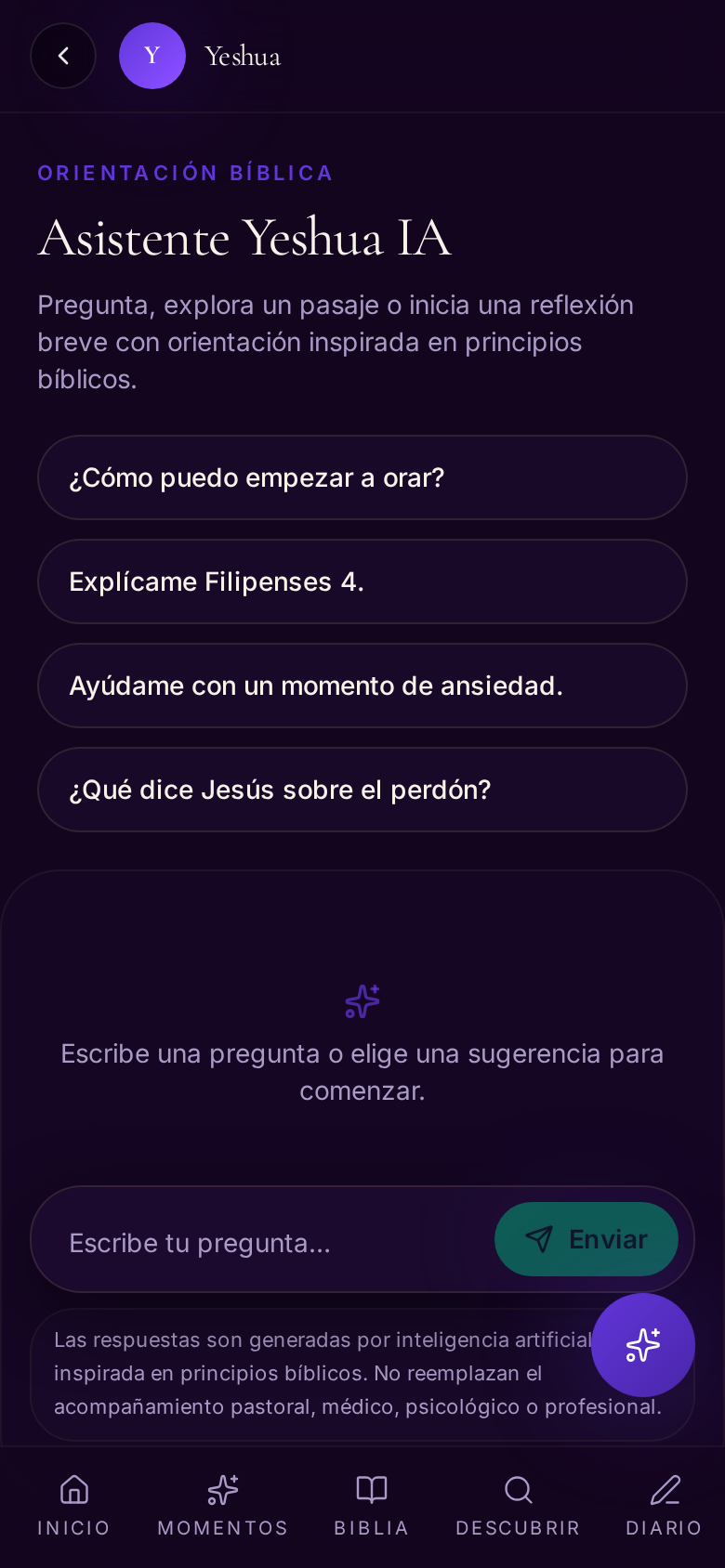 Yeshua — Asistente